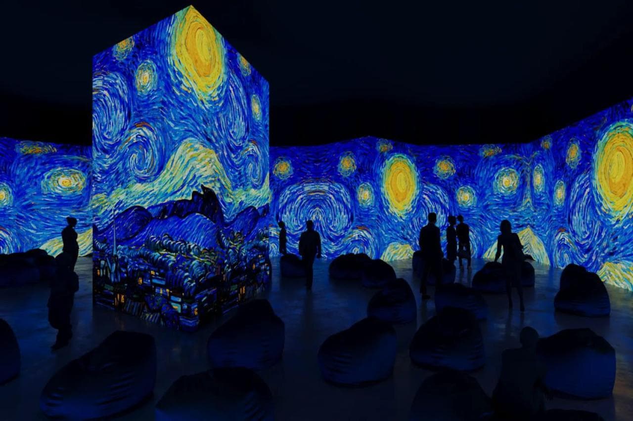 Впечатляющее мультимедийное шоу: выставка в Lumiere-Hall в Астане